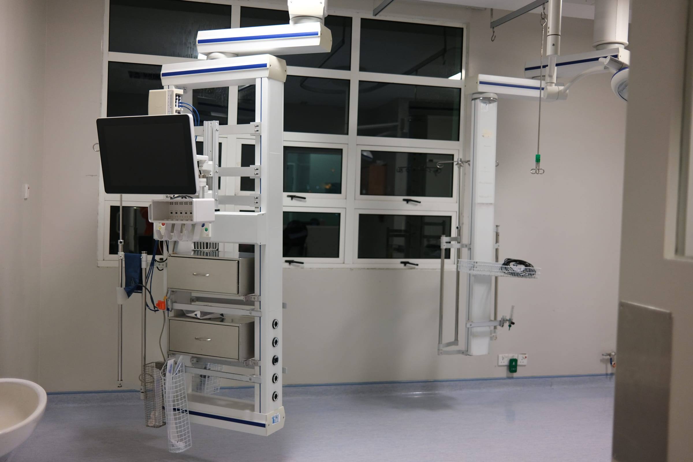 Isolation room at Hospital Shah Alam after cleaning and handover